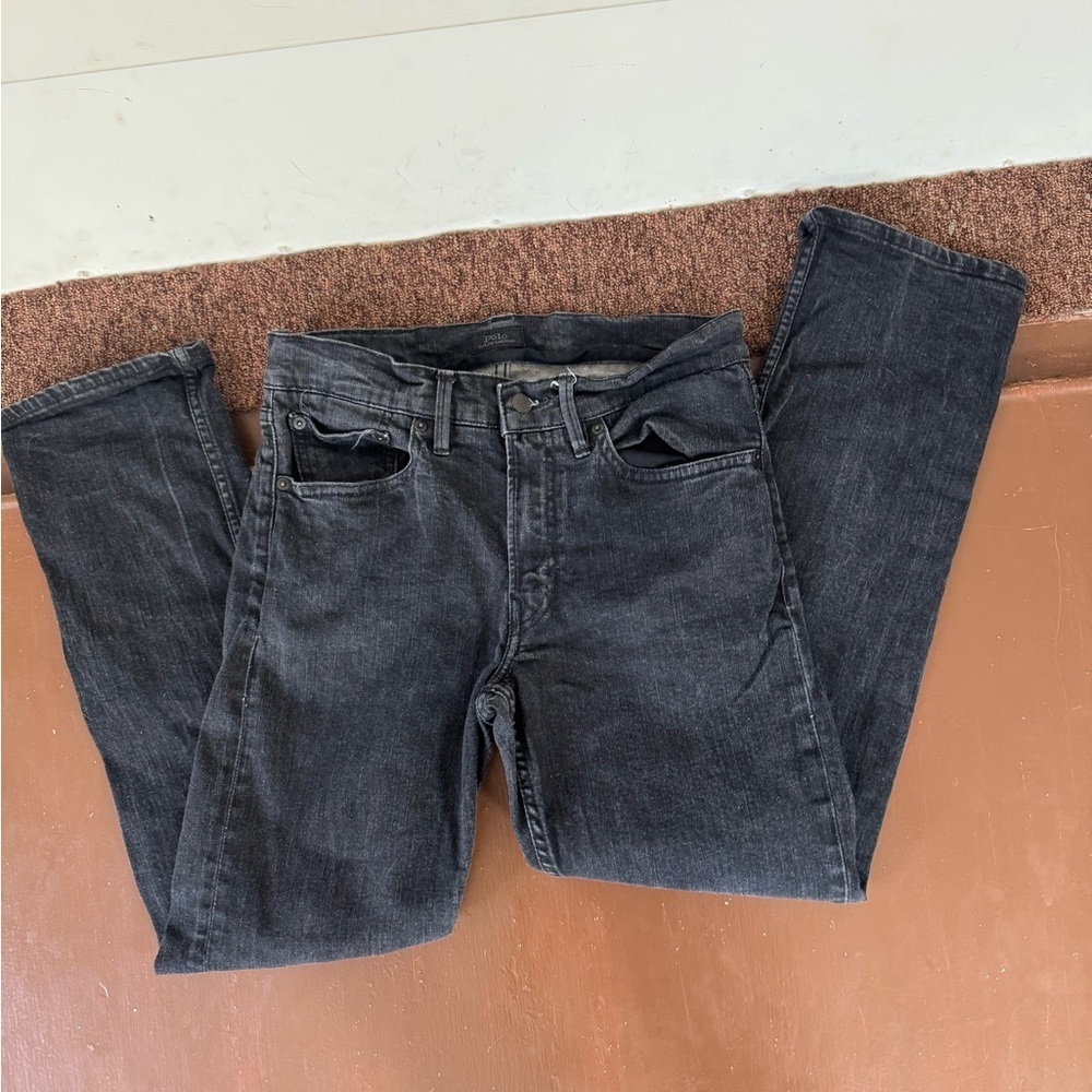 Polo Ralph Lauren black prospect straight jeans. Men’s 30/30 - Picture 11 of 11